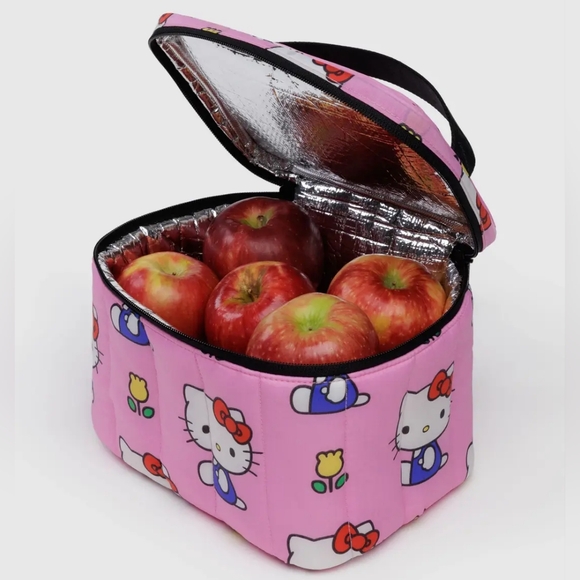 NEW Baggu Puffy Lunch Bag (Hello kitty pink) - Picture 8 of 8